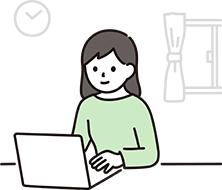 好きな場所や時間帯でフルリモート